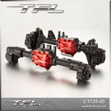 traxxas metal rear axle housing|TFL CNC Aluminum Front Rear Axle Housing Set For .